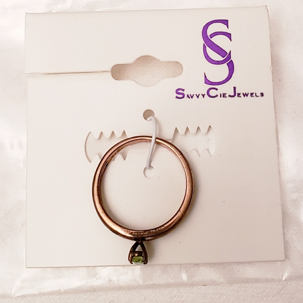 SAVVY CIE JEWEL Sterling Silver Ring New with Tag!